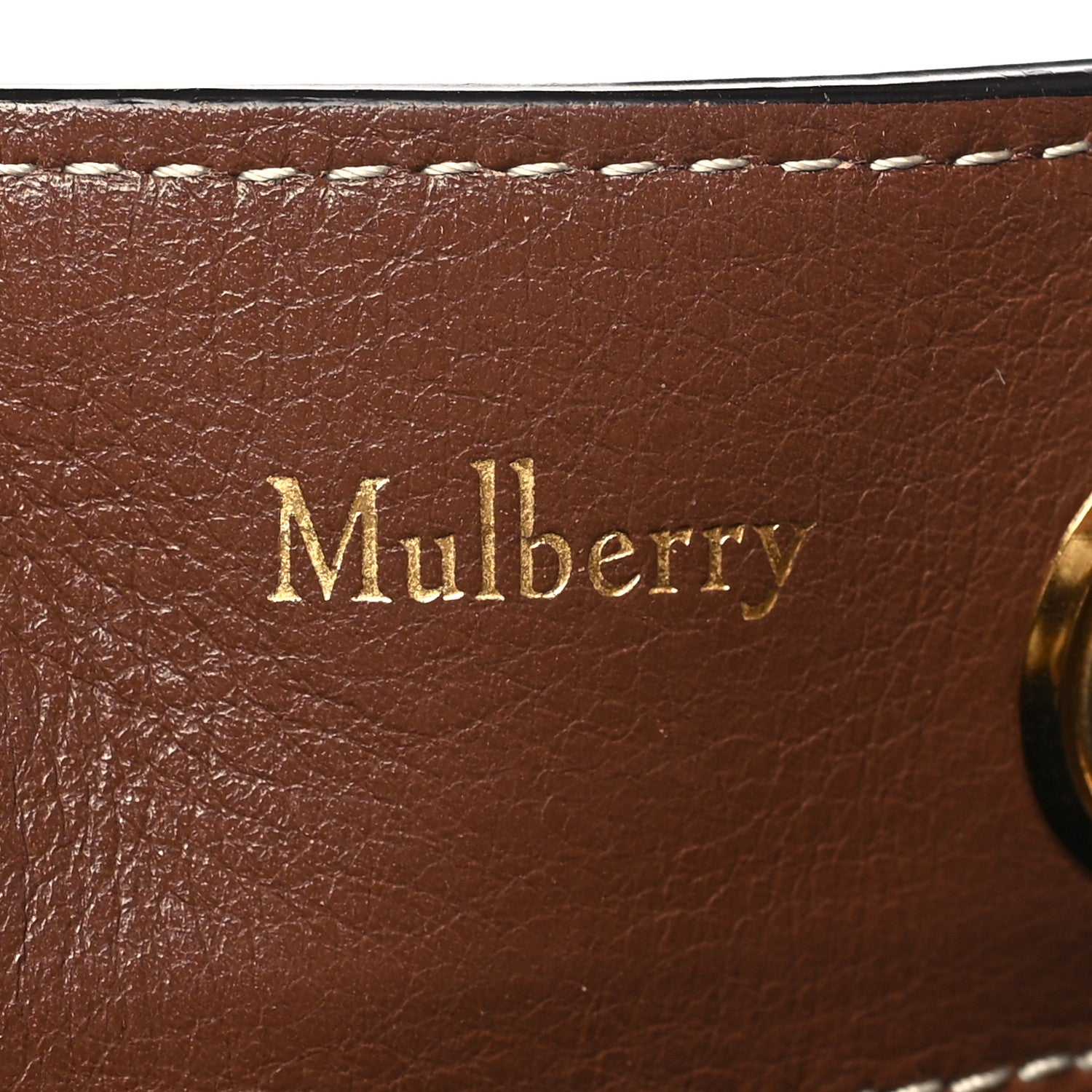Mulberry Small Classic Grain Small Hampstead Brown 6 of 9