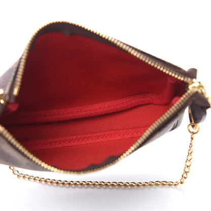 Louis Vuitton Damier Ebene Mini Pochette Accessories 5 of 8