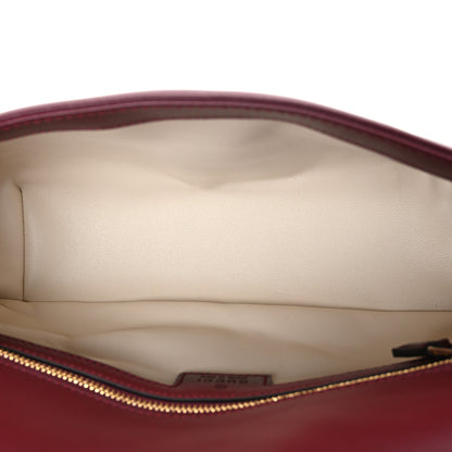 Gucci Calfskin Matelasse Medium GG Marmont Shoulder Bag Ancora Red 5 of 10