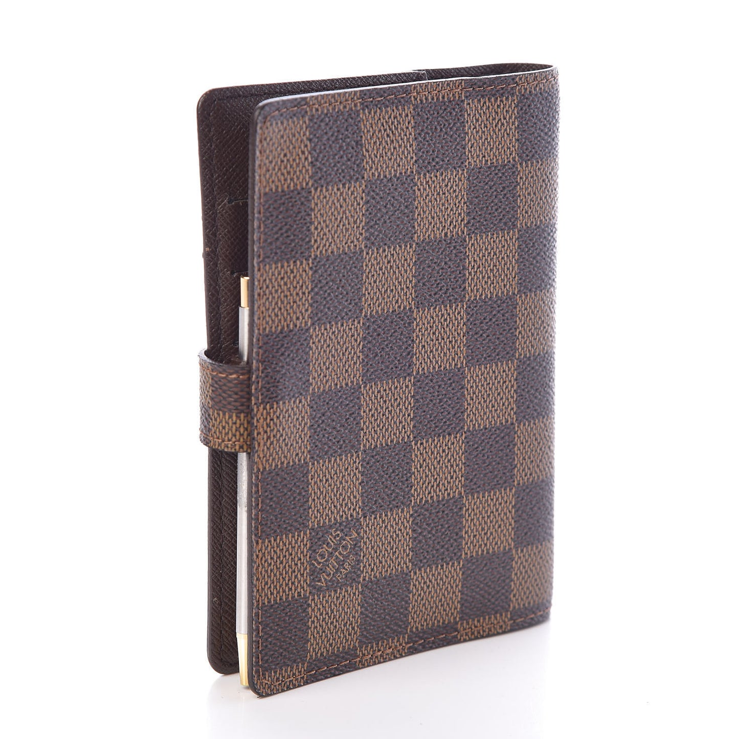 Damier Ebene Small Ring Agenda Cover