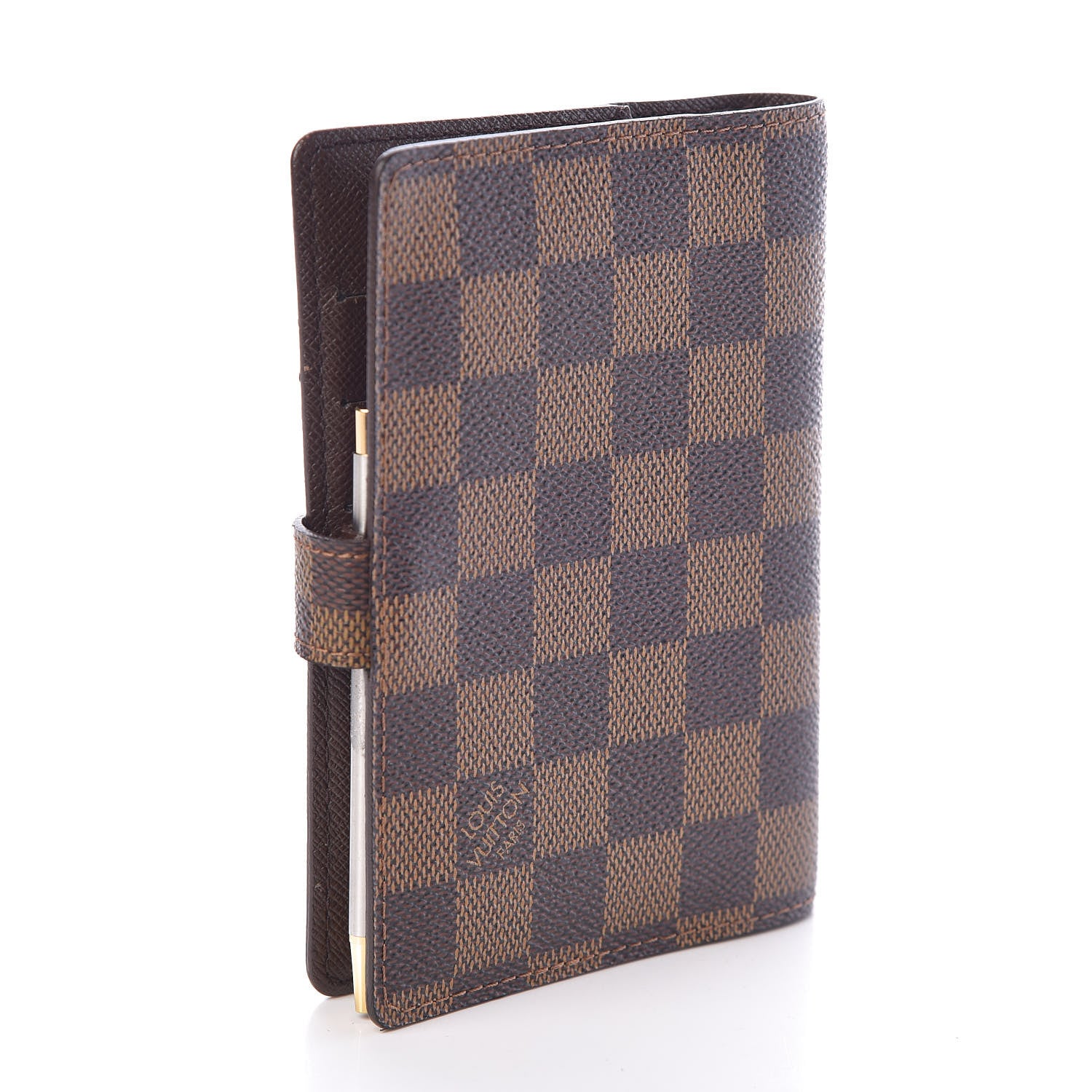 Louis Vuitton Damier Ebene Small Ring Agenda Cover 3 of 7