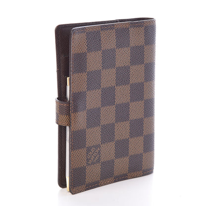 Louis Vuitton Damier Ebene Small Ring Agenda Cover 3 of 7
