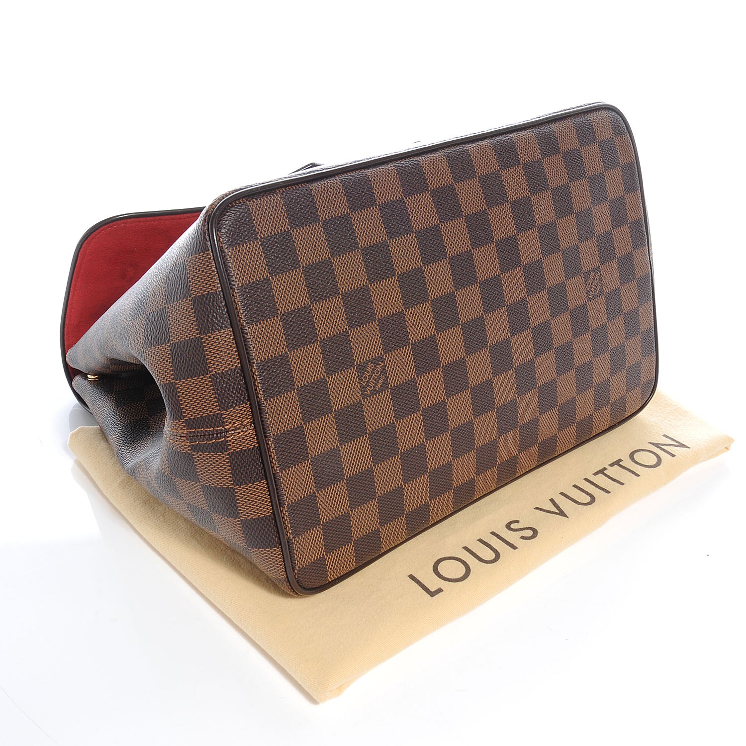 Louis Vuitton Damier Ebene Bergamo MM 4 of 7