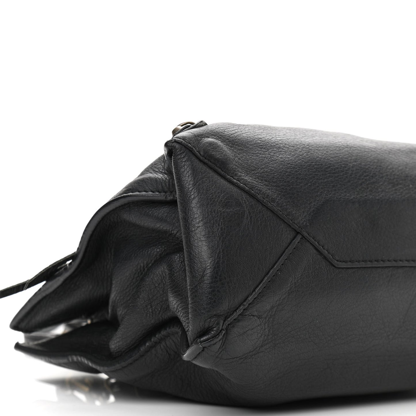 Calfskin Papier Mini A4 Tote Black