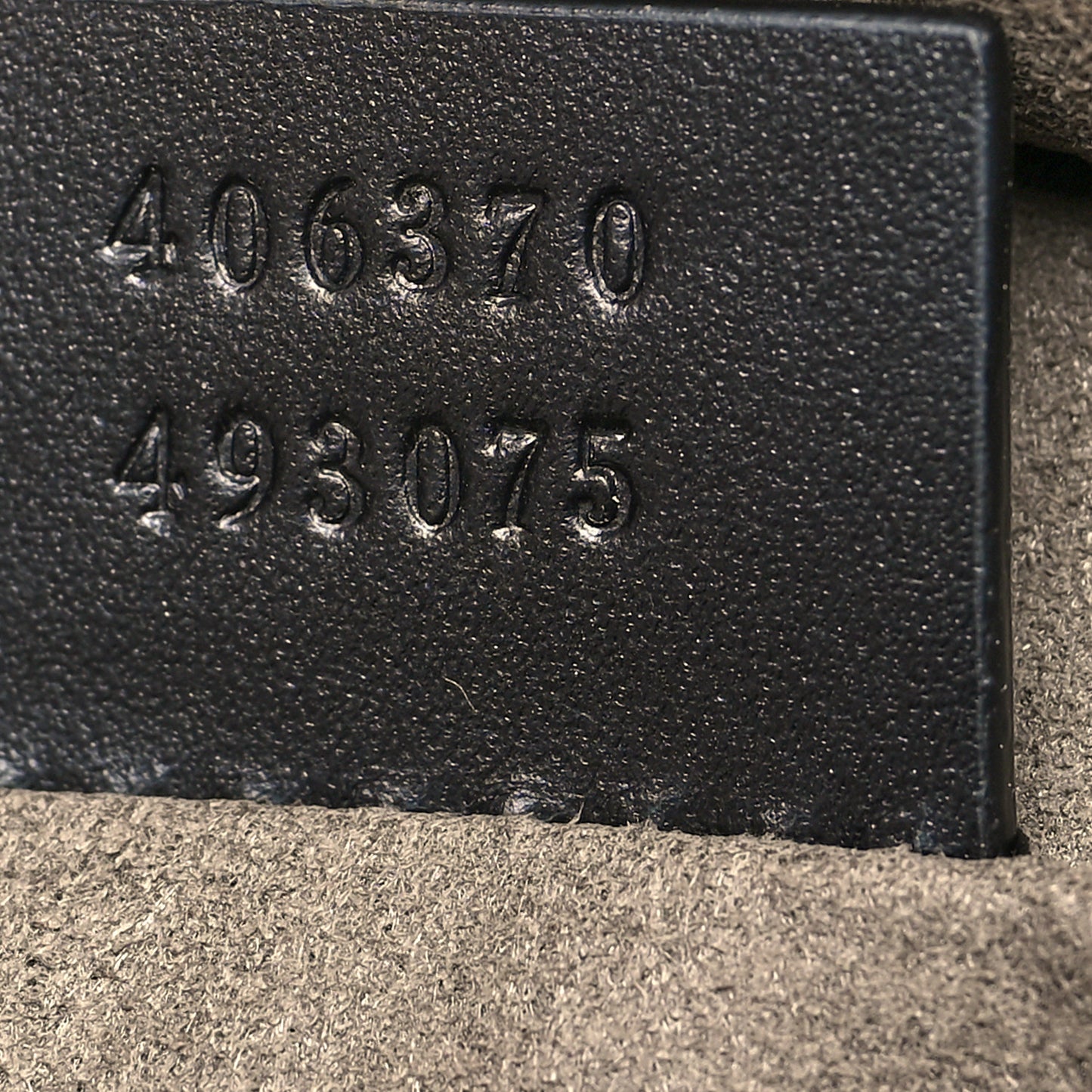 GG Supreme Monogram Medium Backpack Black