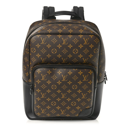 Louis Vuitton Monogram Macassar Dean Backpack 1 of 8