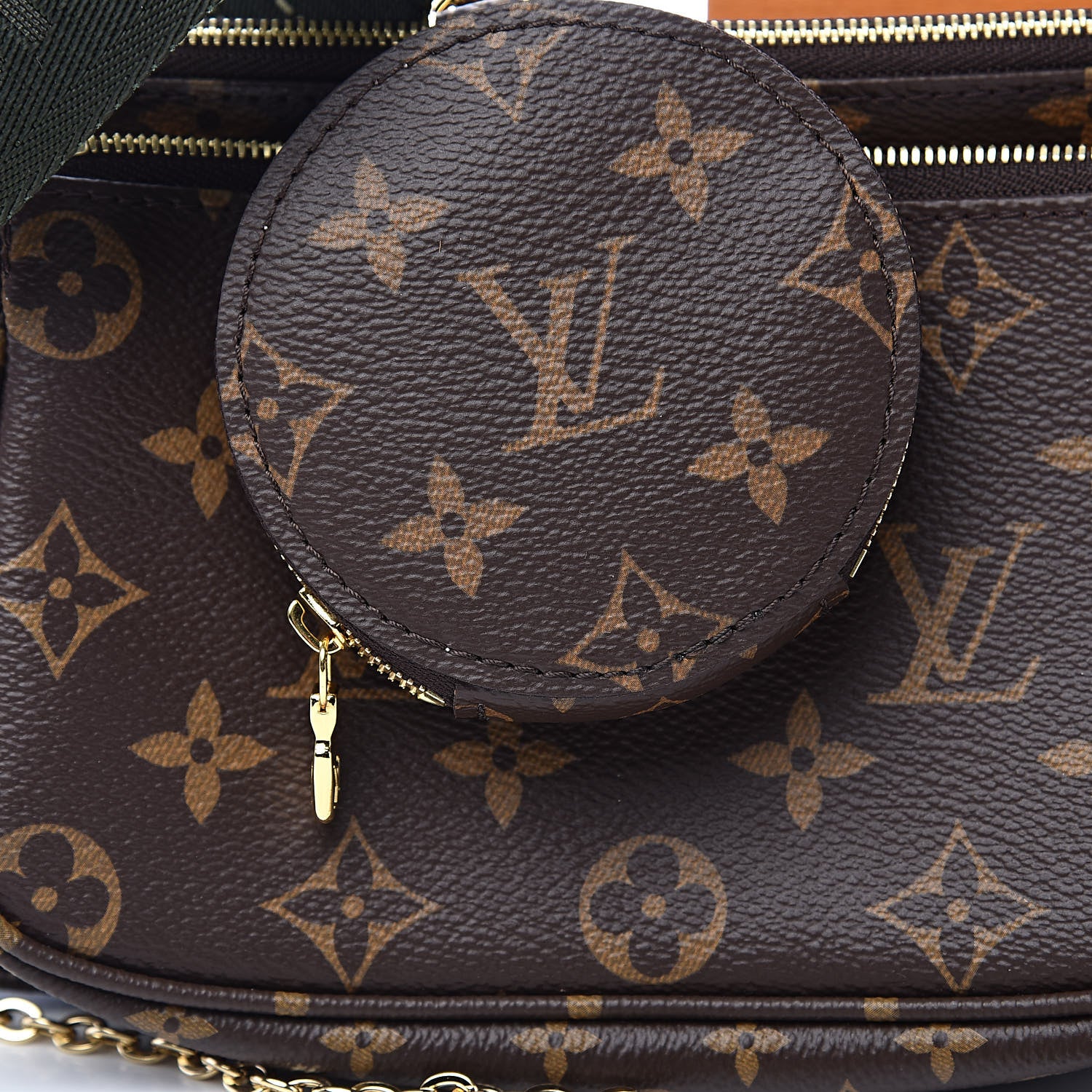 Louis Vuitton Monogram Multi Pochette Accessories Kaki 12 of 13