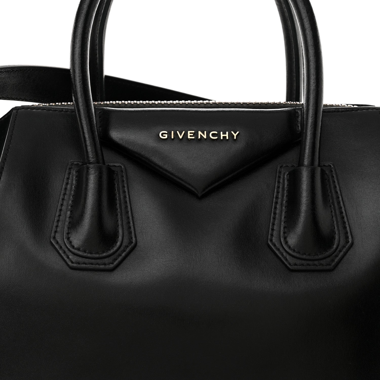 Givenchy Shiny Lord Calfskin Small Antigona Black 8 of 15