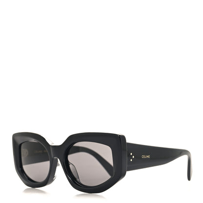 Celine Acetate Bold 3 Dots Sunglasses CL40277F Black 1 of 8