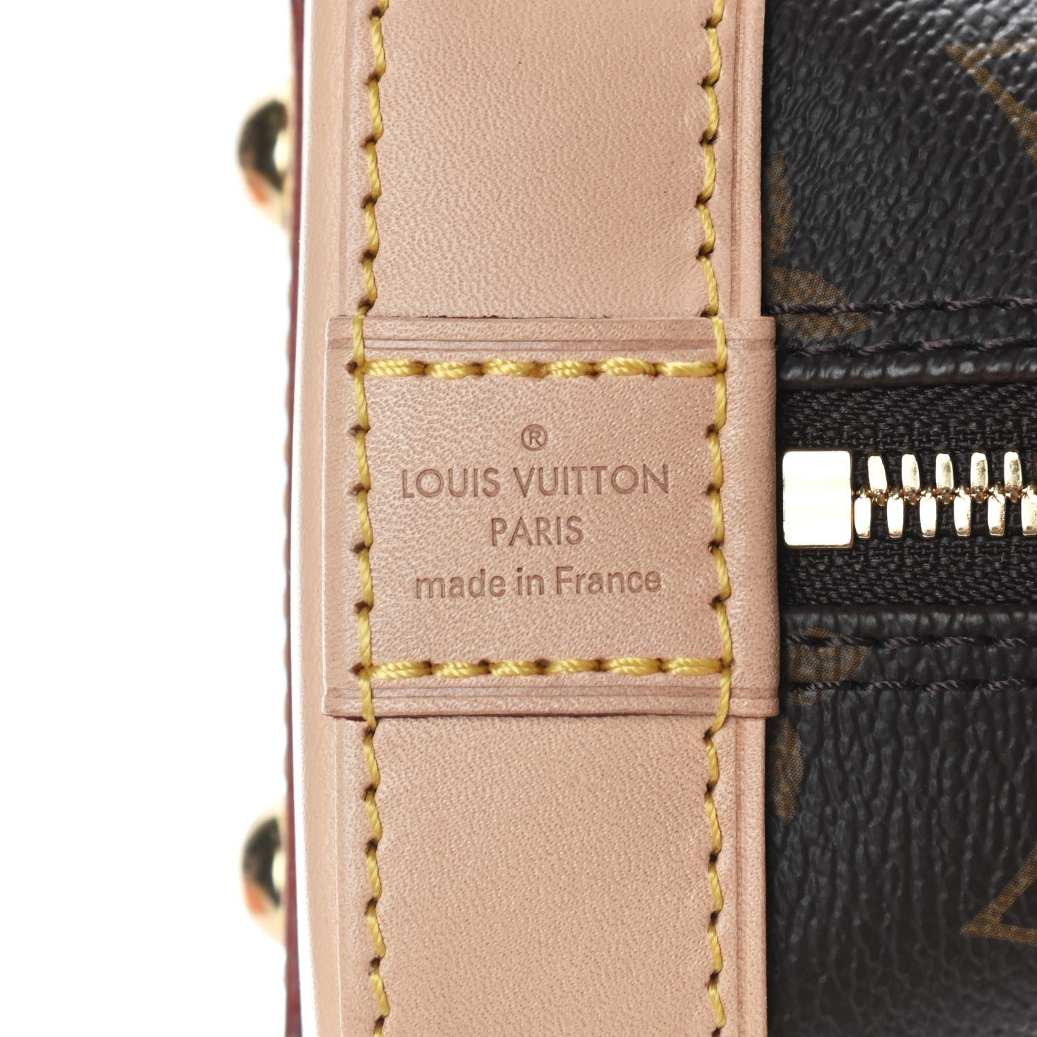 Louis Vuitton Monogram World Tour Alma BB 5 of 10