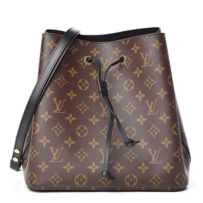 Louis Vuitton Monogram Neonoe MM Black 1 of 9