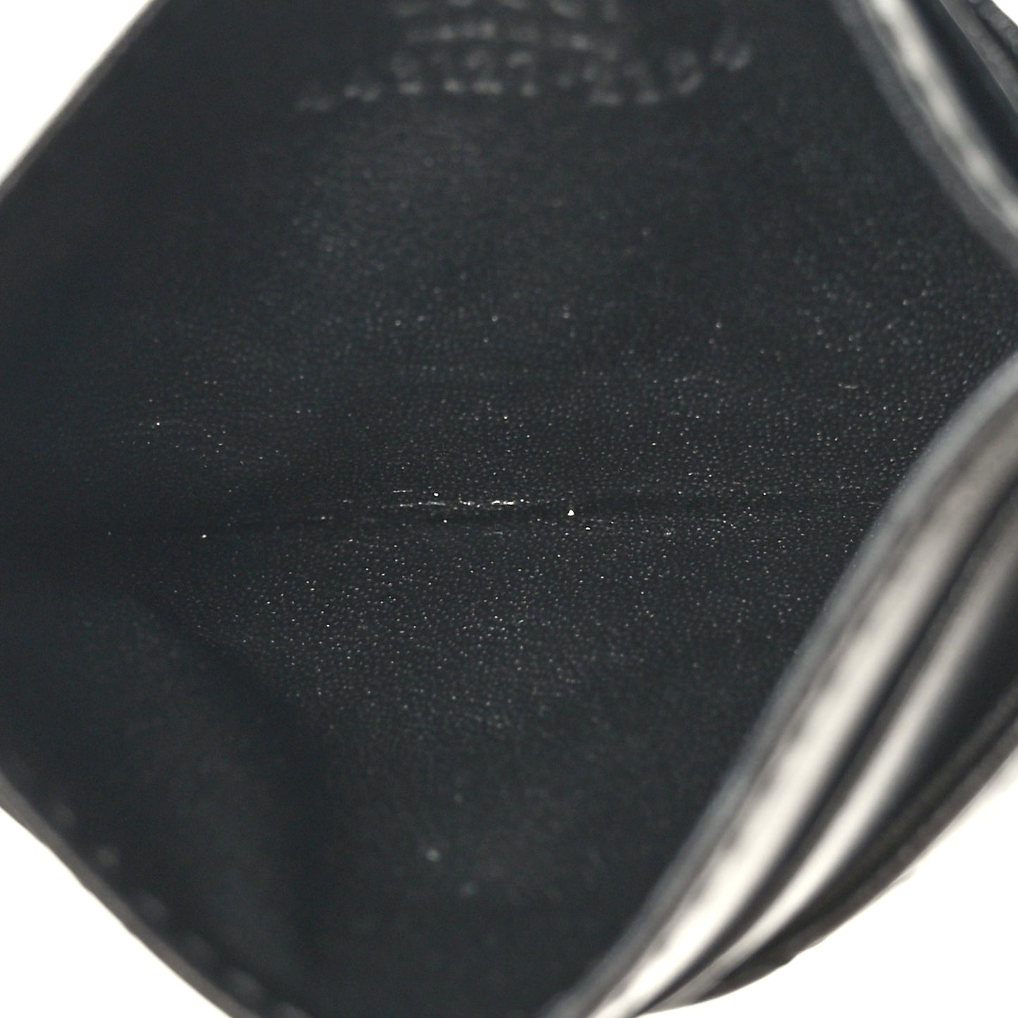Calfskin Matelasse GG Marmont Card Holder Black