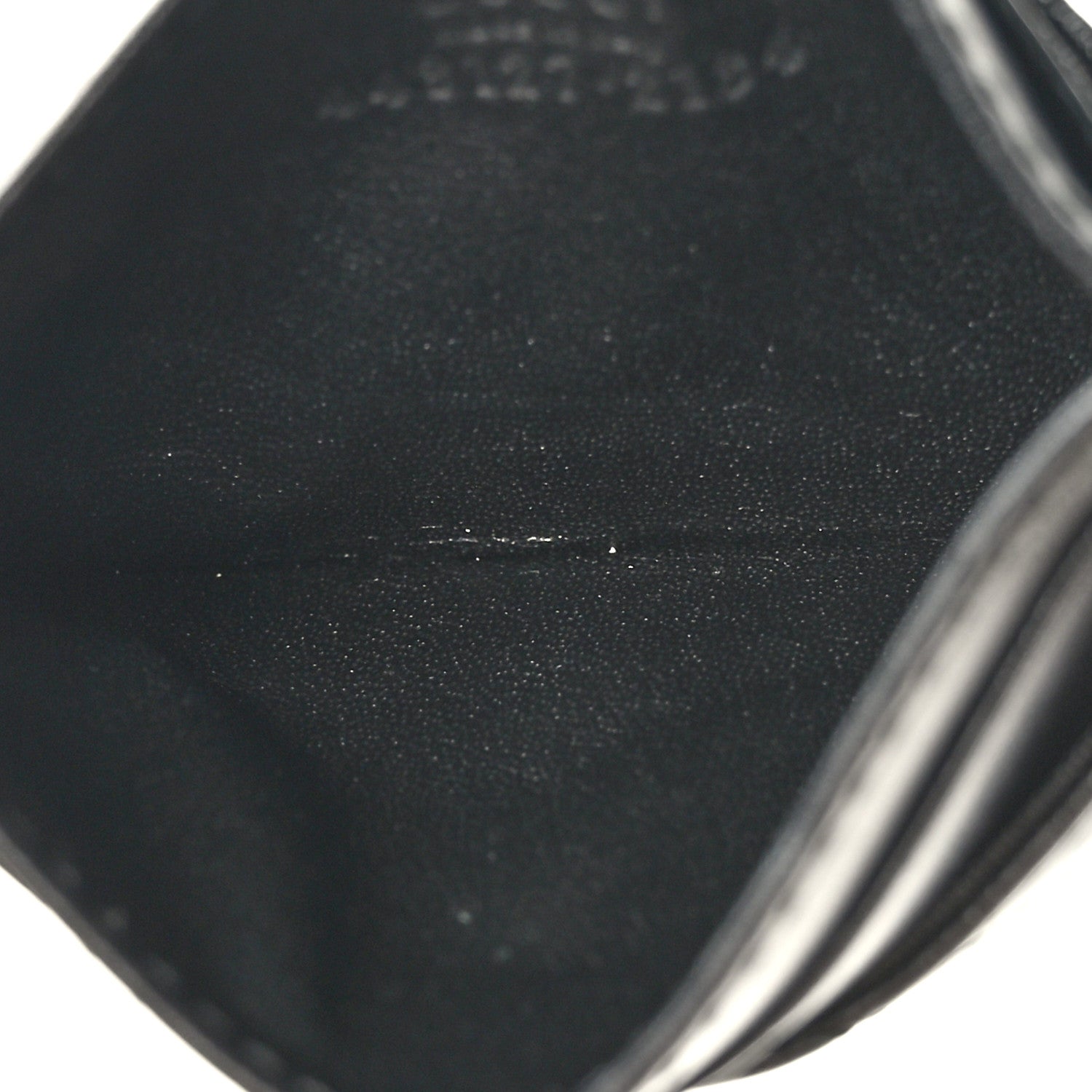 Gucci Calfskin Matelasse GG Marmont Card Holder Black 5 of 7