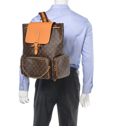Louis Vuitton Monogram Trio Backpack 2 of 10
