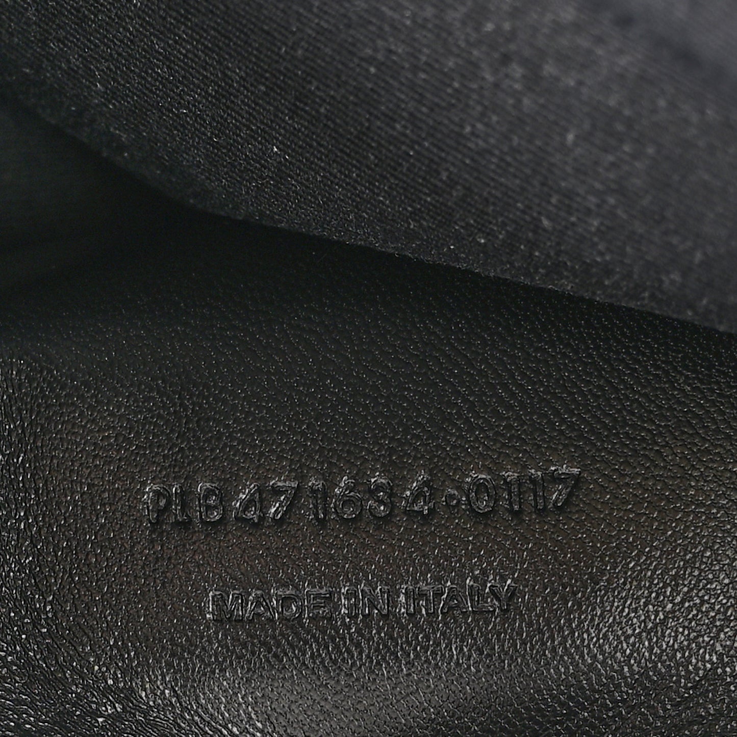 Sheepskin Medium West Hollywood Monogram Fold-Over Bag Black
