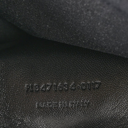 Saint Laurent Sheepskin Medium West Hollywood Monogram Fold-Over Bag Black 7 of 12