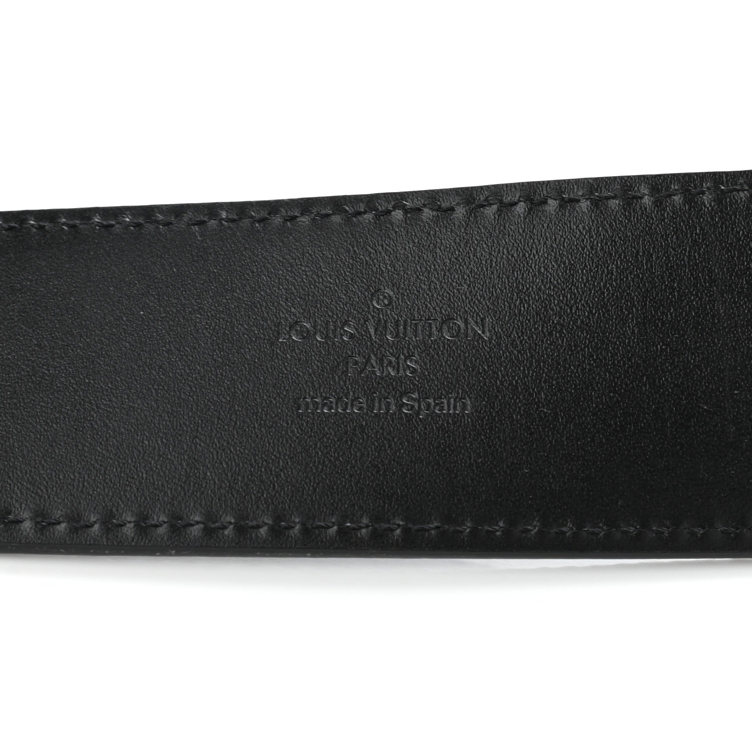 Louis Vuitton Damier Graphite 40mm LV Initiales Belt 90 36 6 of 6