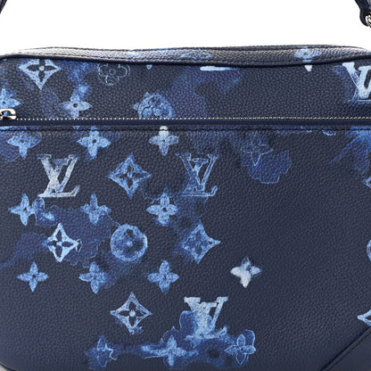 Louis Vuitton Monogram Ink Watercolor Trio Messenger Bag Blue 7 of 9