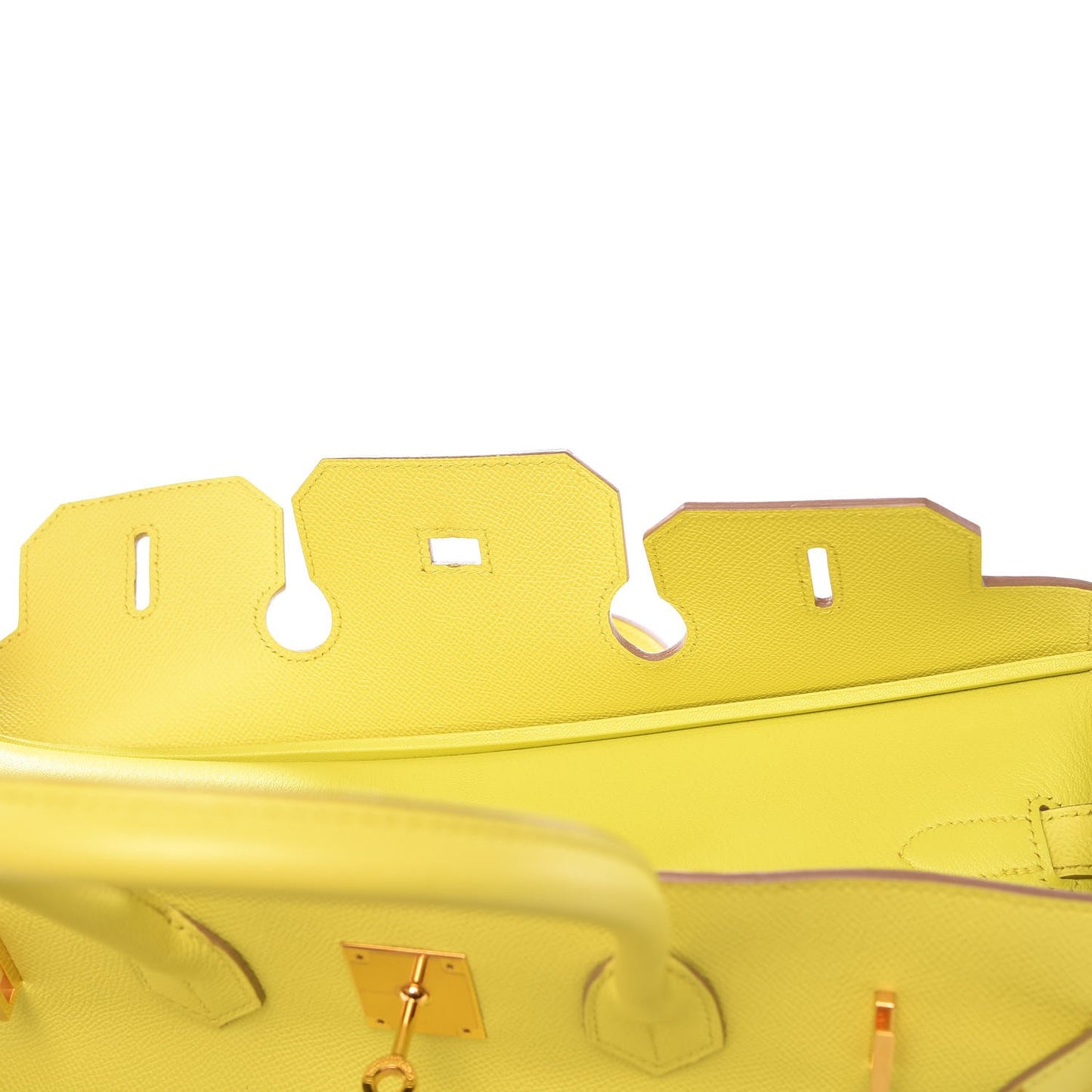 Epsom Birkin 35 Lime