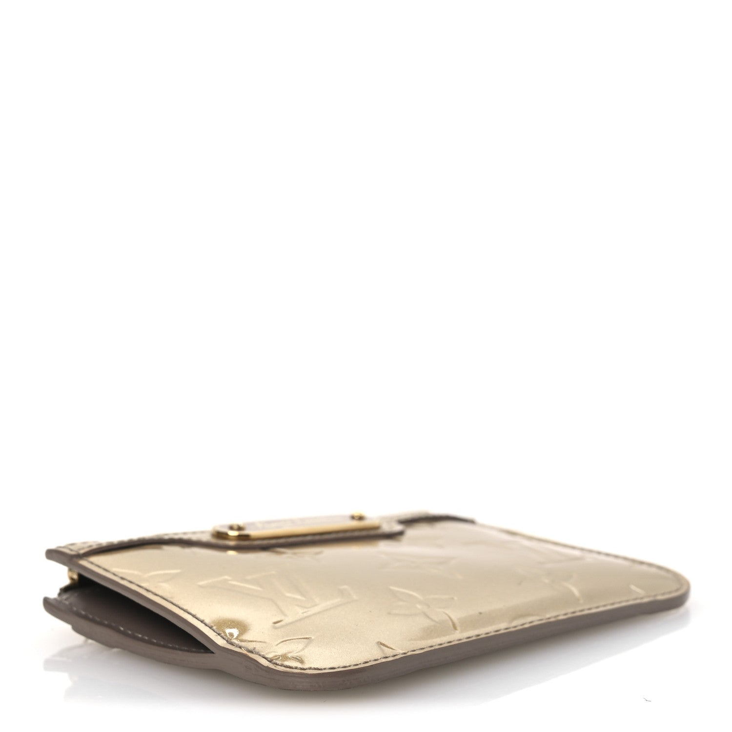 Louis Vuitton Vernis Key Pouch Beige Poudre 4 of 7