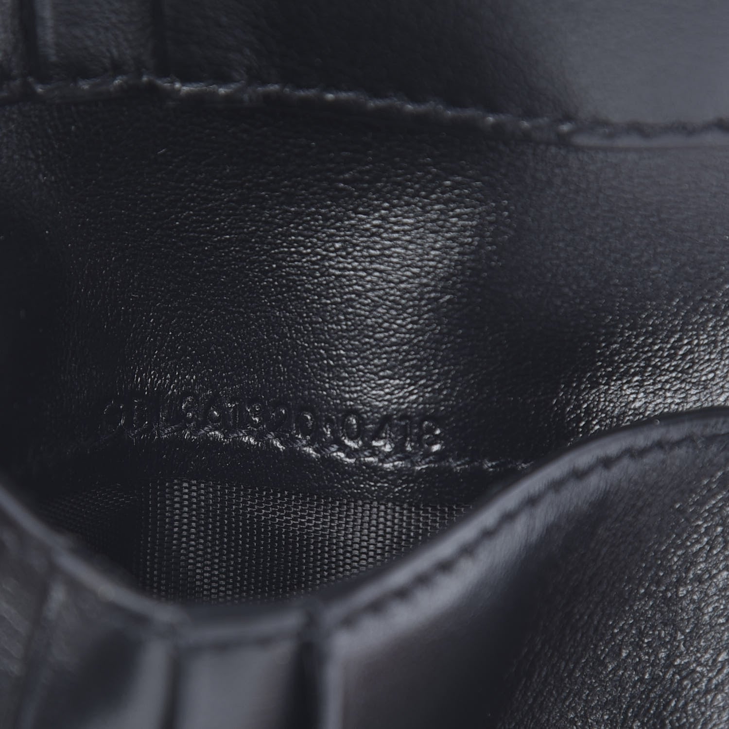 Saint Laurent Calfskin Smoking Forever Patch Bifold Wallet Black 7 of 7