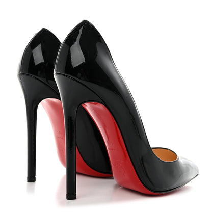 Christian Louboutin Patent Pigalle Follies 100 Pumps 40.5 Black 4 of 8