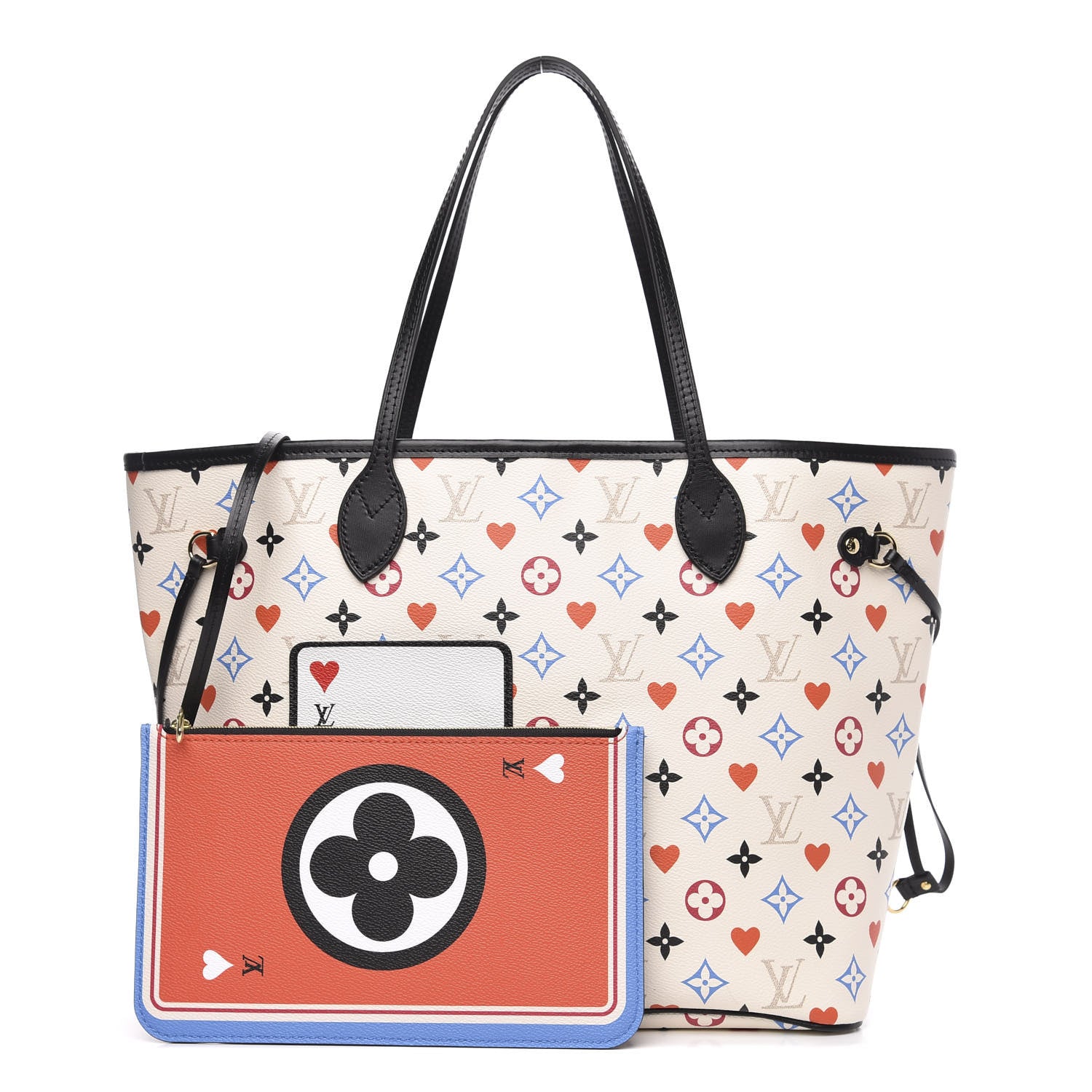 Louis Vuitton Game On Neverfull MM White 1 of 10