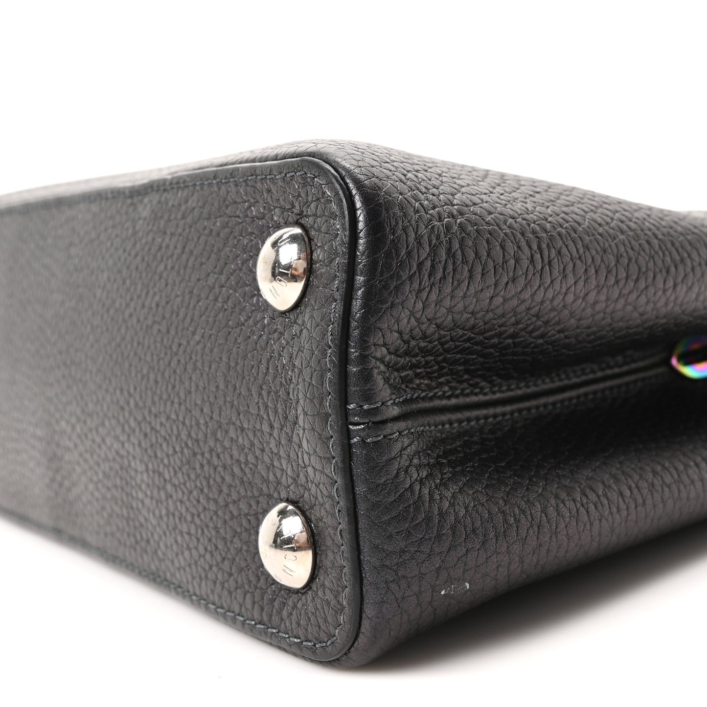 Taurillon Capucines BB Scarabeo Iridescent Black