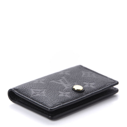 Louis Vuitton Empreinte Business Card Holder Black 4 of 9