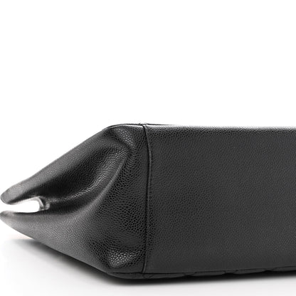 Chanel Caviar Quilted Grand Shopping Tote GST Black 9 of 10