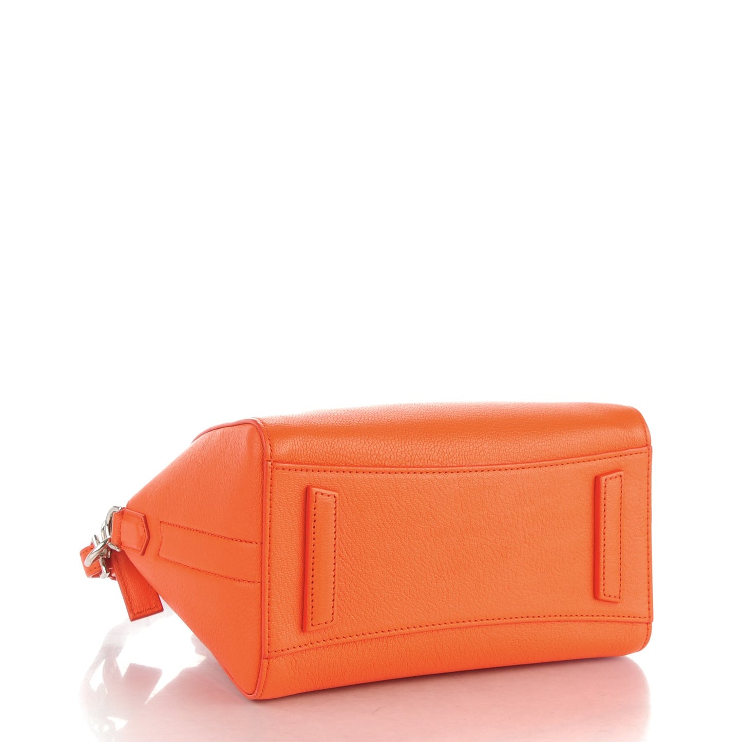 Sugar Goatskin Mini Antigona Burnt Orange