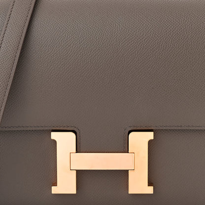 Hermes Epsom Constance 24 Etain 8 of 11