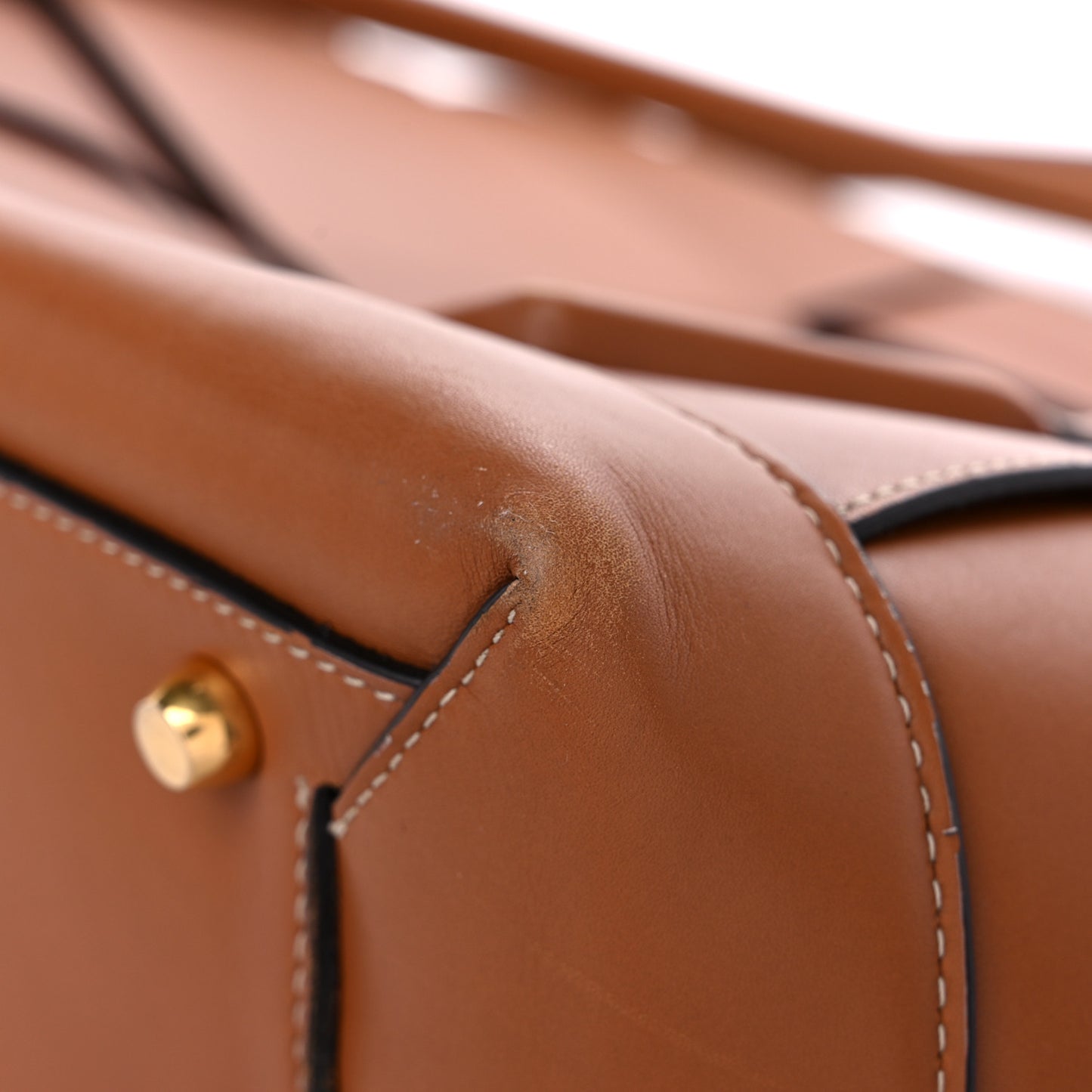 French Calfskin Maxi Intrecciato Large Arco Wood