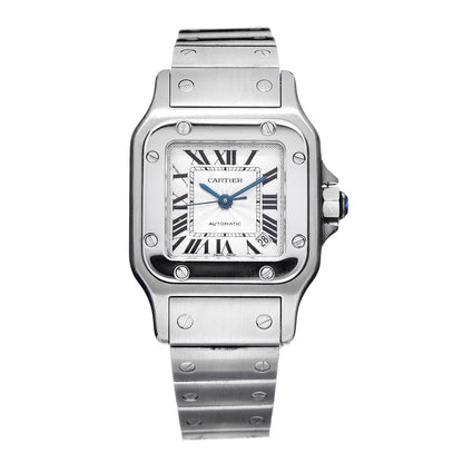 Cartier Stainless Steel 24mm Santos de Galbee Automatic Watch 1 of 9