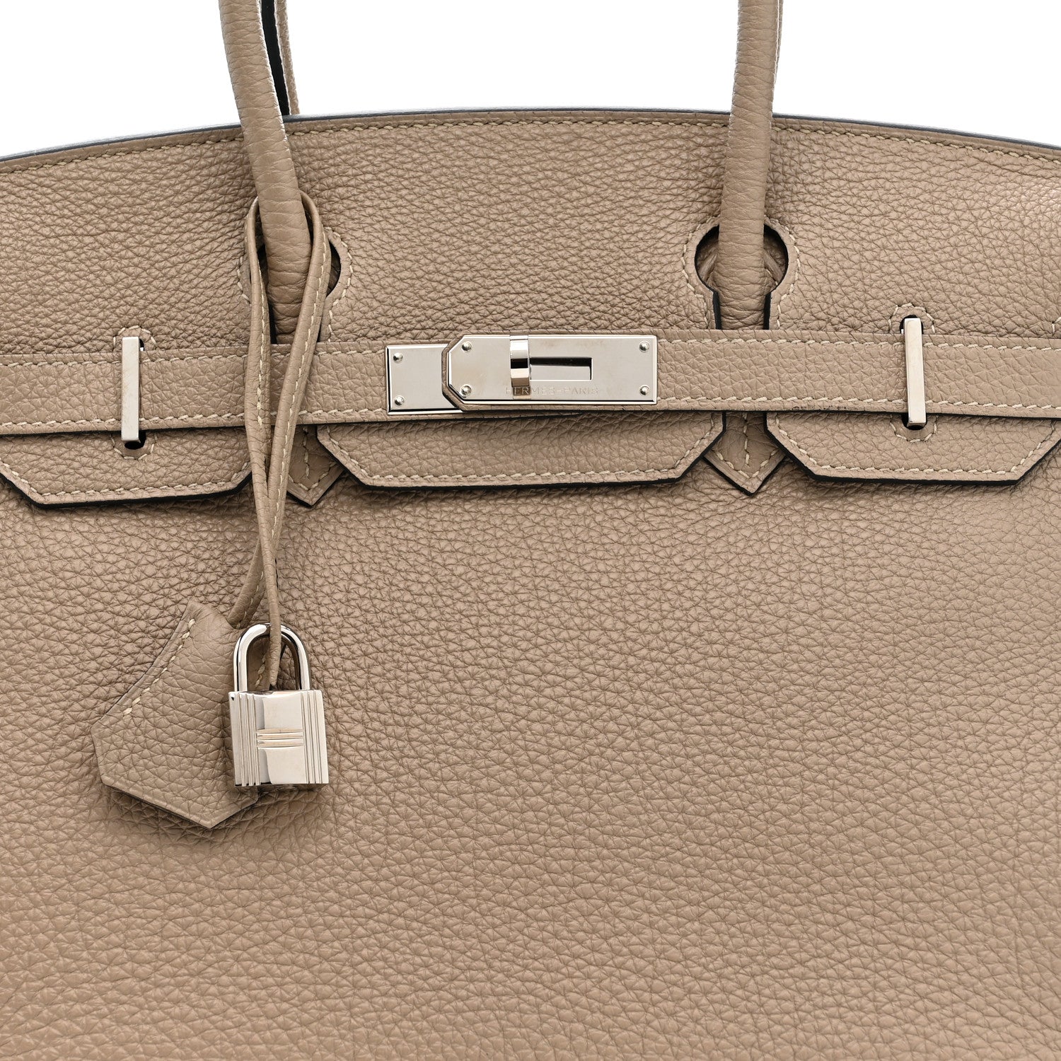 Hermes Togo Birkin 30 Gris Tourterelle 8 of 11