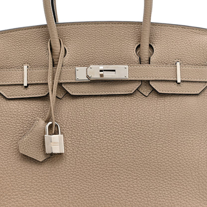 Hermes Togo Birkin 30 Gris Tourterelle 8 of 11