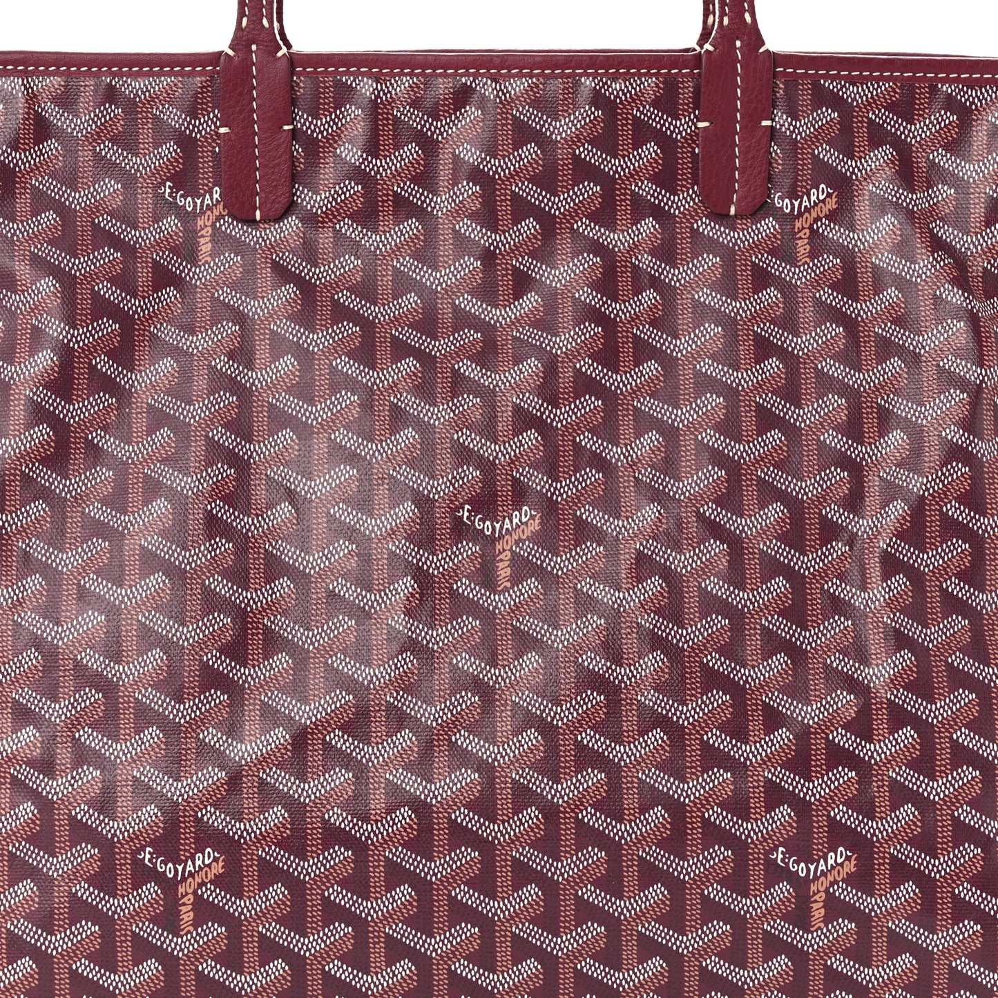 Goyardine Sac Hardy Pet Carrier PM Burgundy