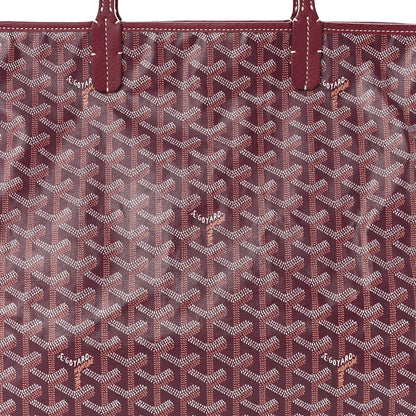Goyard Goyardine Sac Hardy Pet Carrier PM Burgundy 9 of 14