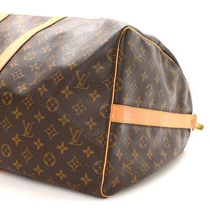 Louis Vuitton Monogram Keepall Bandouliere 55 9 of 9