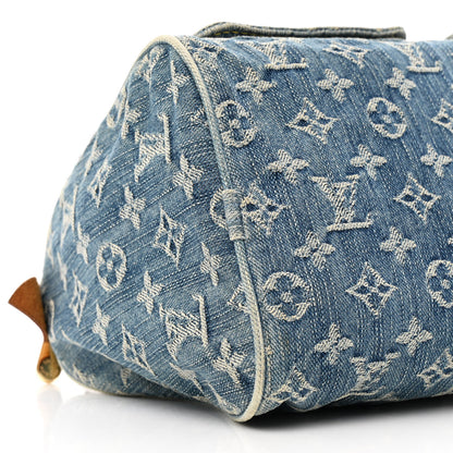 Louis Vuitton Monogram Denim Neo Speedy Blue 8 of 12