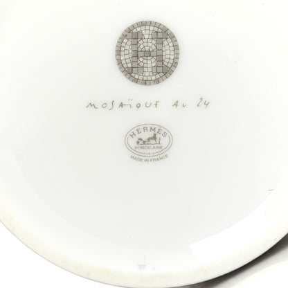 Hermes Porcelain Mosaique au 24 Mug Platinum 6 of 6