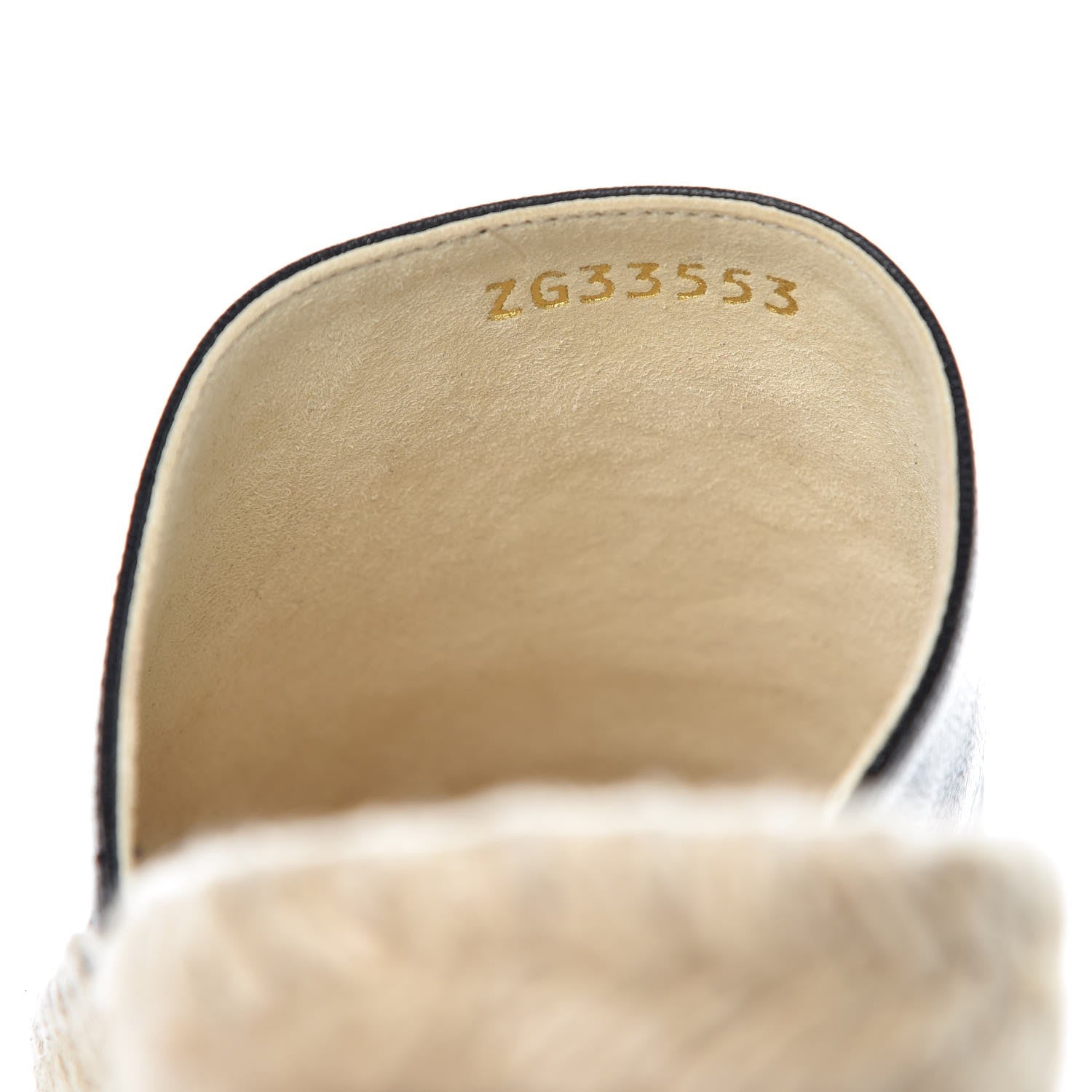 Chanel Iridescent Goatskin Patent CC Espadrille Mules 41 Black 9 of 11