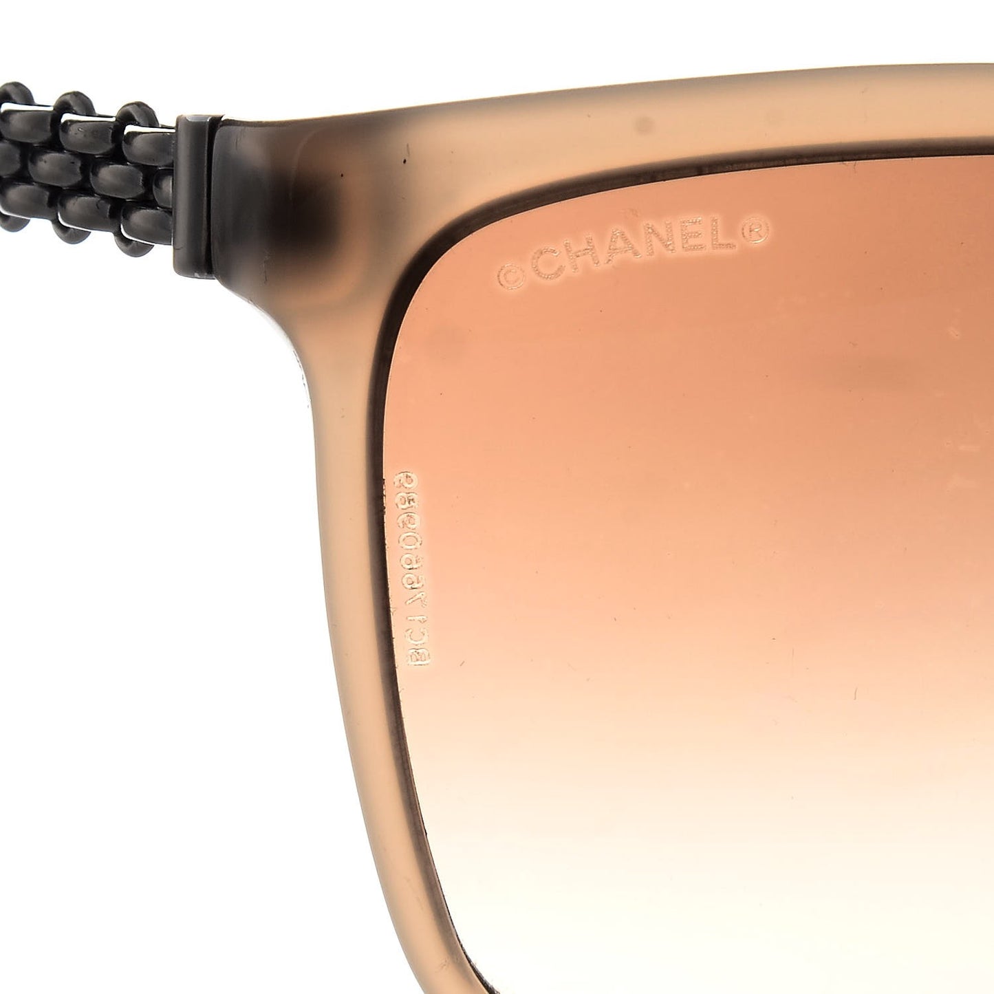 Square Chain Sunglasses 5325 Taupe