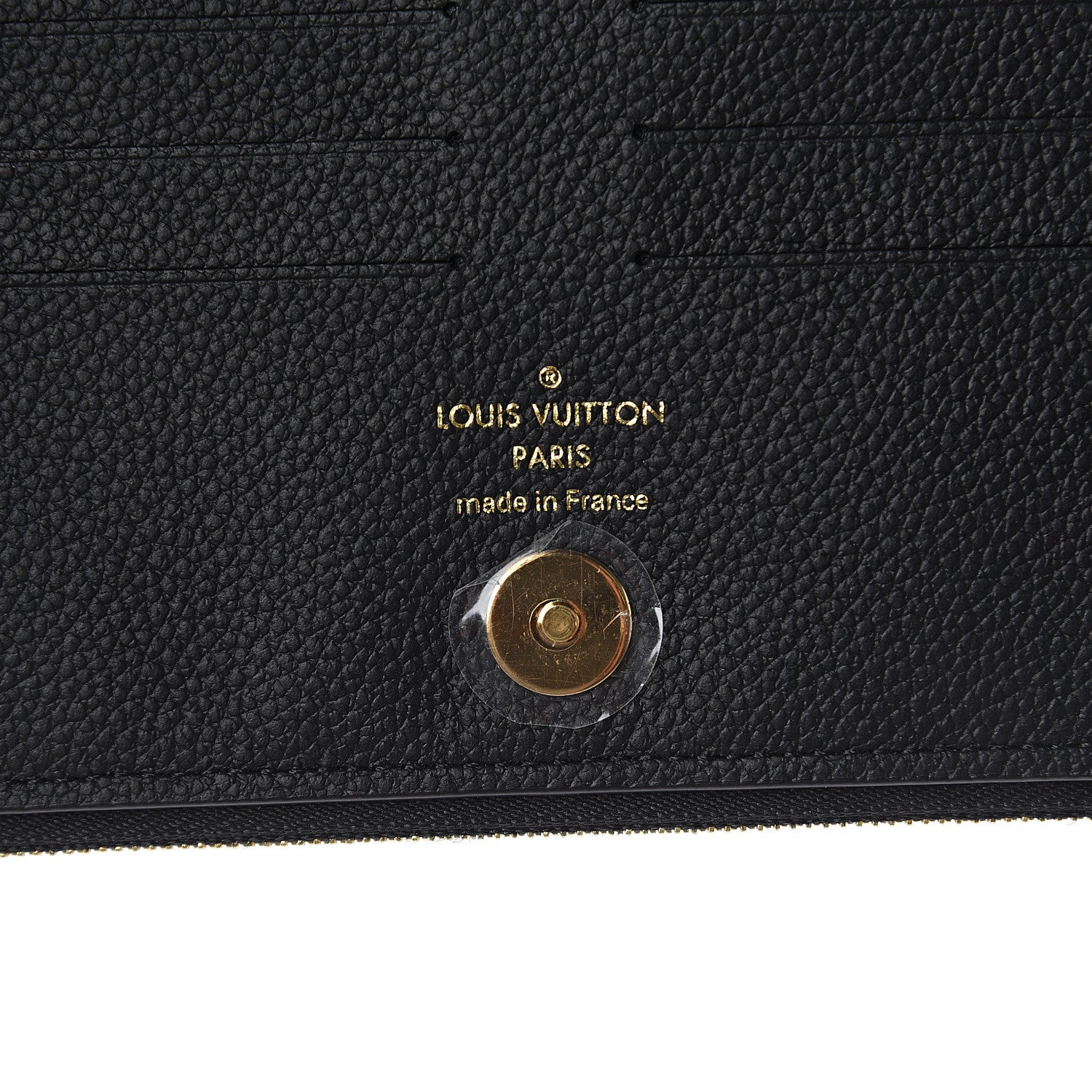 Louis Vuitton Empreinte Adele Wallet Black 5 of 7