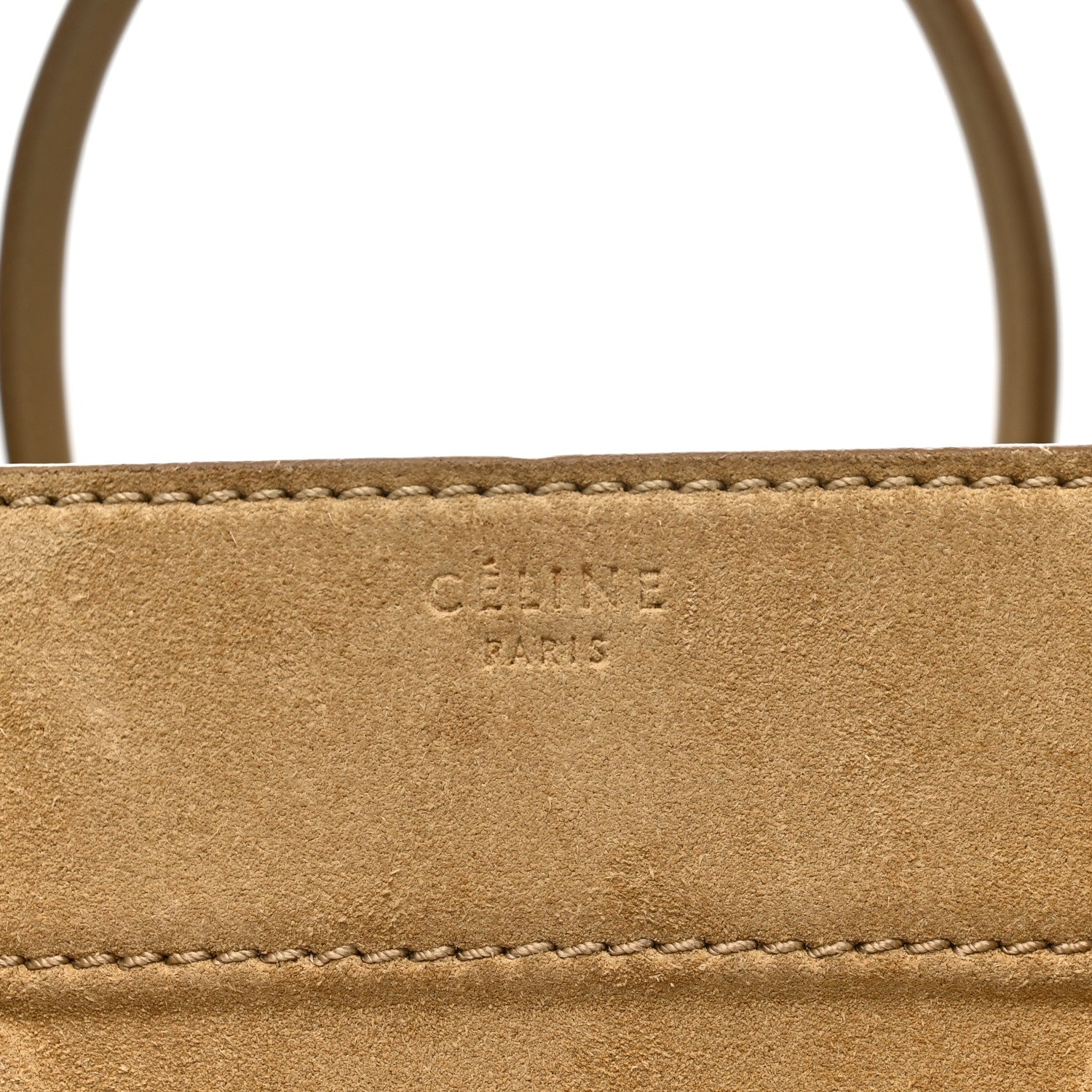 Celine Suede Medium Phantom Luggage Dune 6 of 11