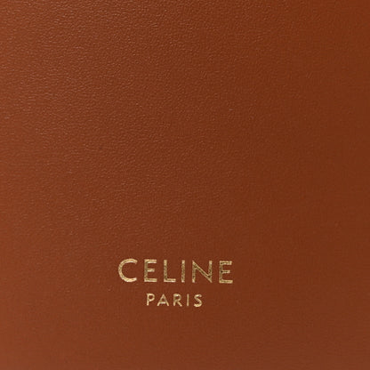 Celine Canvas Calfskin Small Drawstring Cabas Natural Tan 6 of 9
