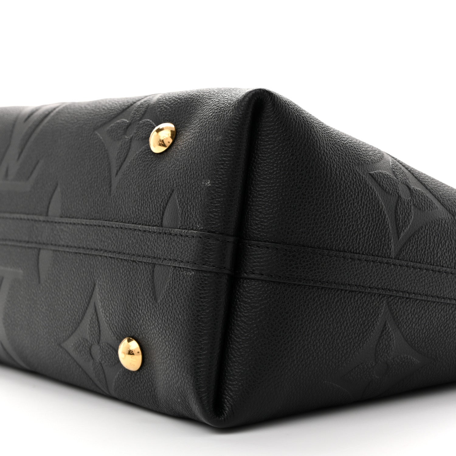 Louis Vuitton Empreinte Monogram Giant CarryAll MM Black 9 of 10
