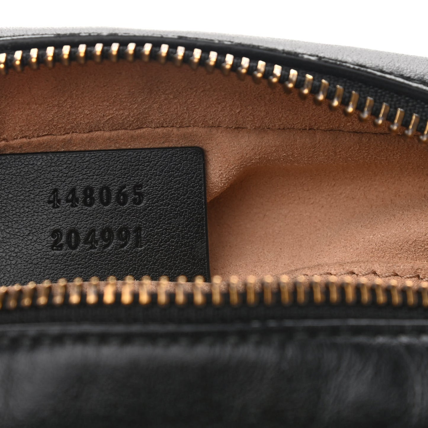 Calfskin Matelasse Mini GG Marmont Chain Shoulder Bag Black