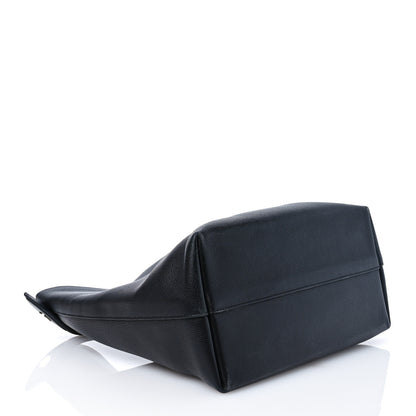 Louis Vuitton Calfskin Lockme Hobo Black 4 of 13