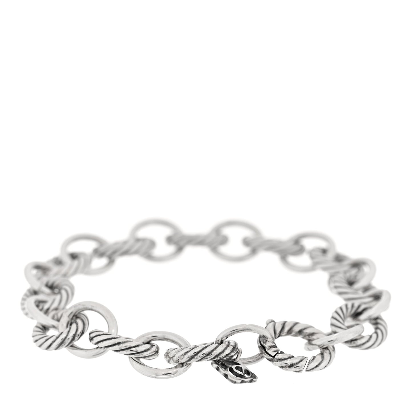 Sterling Silver 10mm Medium Oval Link Bracelet
